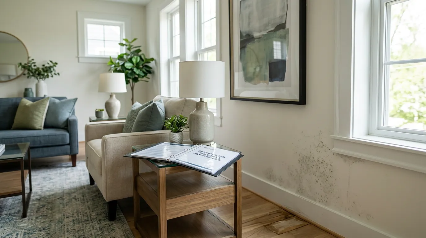 Homeowner reviewing an insurance claim document